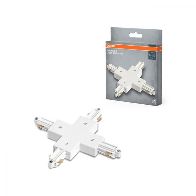 OSRAM TRACKLIGHT Cross Connector White – Kreuzverbinder für TRACKLIGHT-Stromschienen