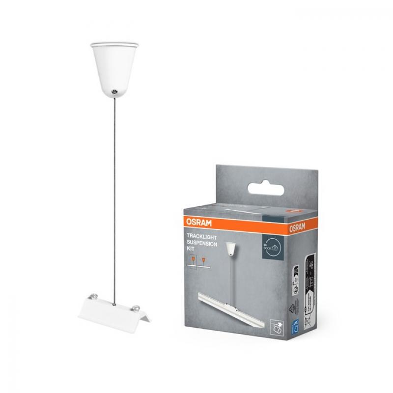 OSRAM TRACKLIGHT Suspension Kit White – Abhängeset für TRACKLIGHT-Stromschienen
