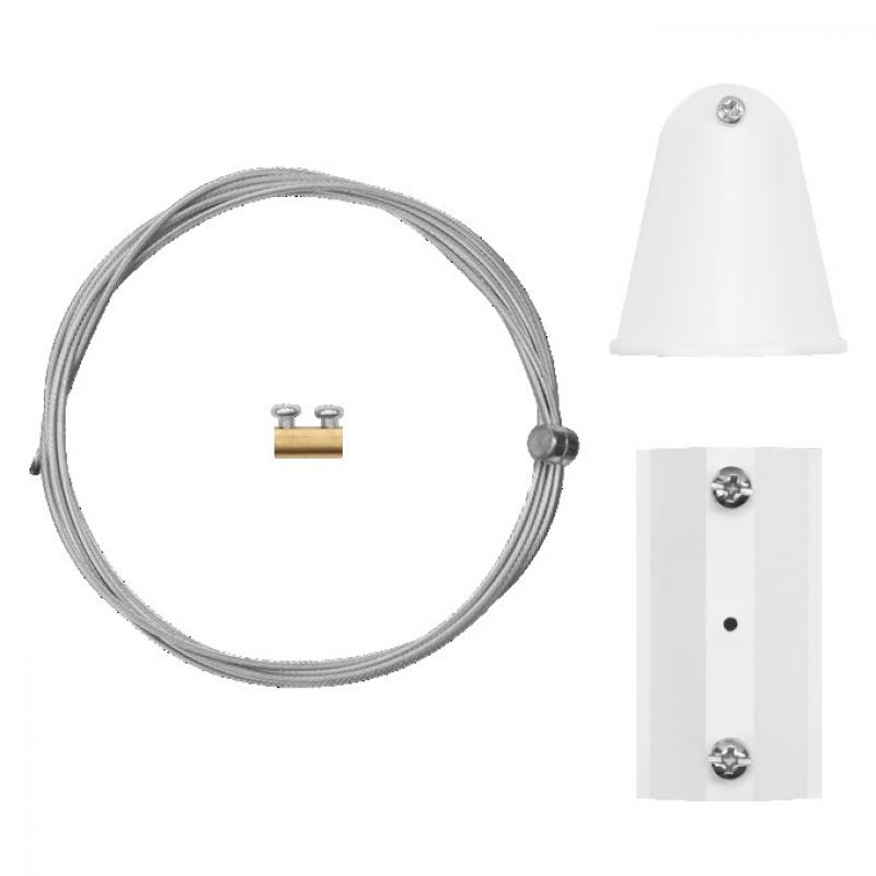 OSRAM TRACKLIGHT Suspension Kit White – Abhängeset für TRACKLIGHT-Stromschienen