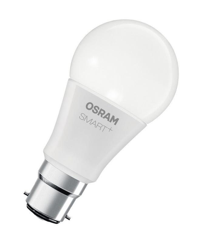 OSRAM B22D SMART+ MATTER Classic A60 LED-Lampe 9W Wie 60W Multicolor 2700-6500K - Matter over WiFi, App- und Sprachsteuerung, 16 Mio. Farben