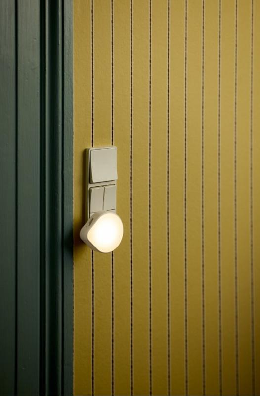 OSRAM Nachtlicht Lunetta Raindrop dimmbar Weiß