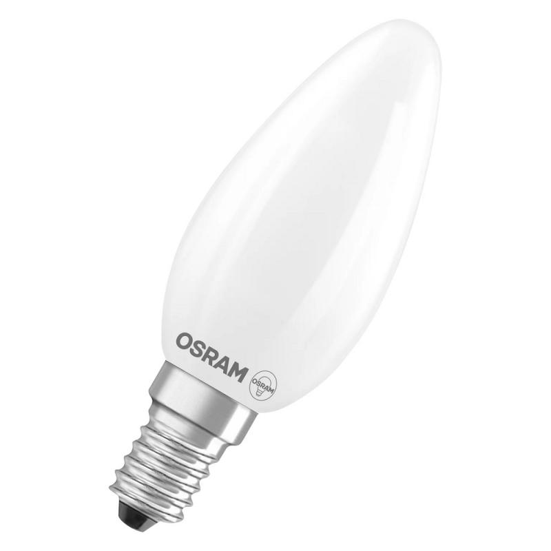 6er Pack OSRAM LED B35 E14 Kerze 4.2W 40W 300° 827 2700K 470 lm Warmweiß