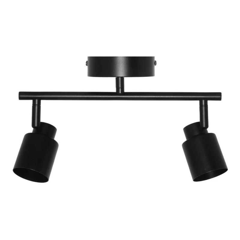 OSRAM GU10 STRAHLER WANDLEUCHTE DECKENLEUCHTE SCHWARZ 2-FLAMMIG