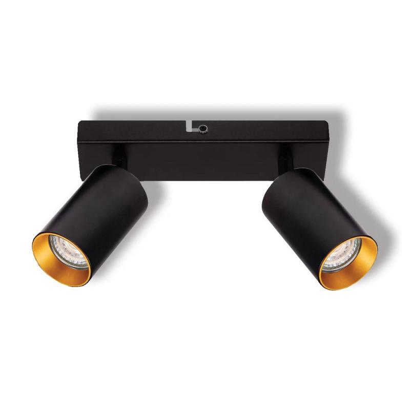 OSRAM LED SPOT ETERNAL BLACK AND GOLD 2XGU10
