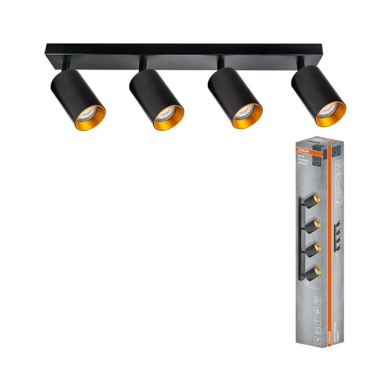 OSRAM LED SPOT ETERNAL BLACK AND GOLD 4XGU10