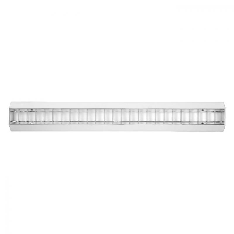 OSRAM Office Line Grid Curve Deckenleuchte 120cm 40W 4000K Click-DIM Weiß