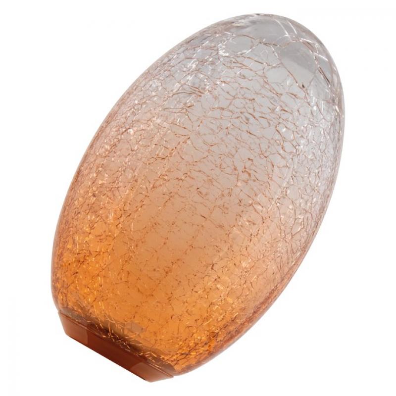 OSRAM DECOR LED Flat Lamp 3,5W 827 E27 Cracked Glass Long Orange nicht dimmbar