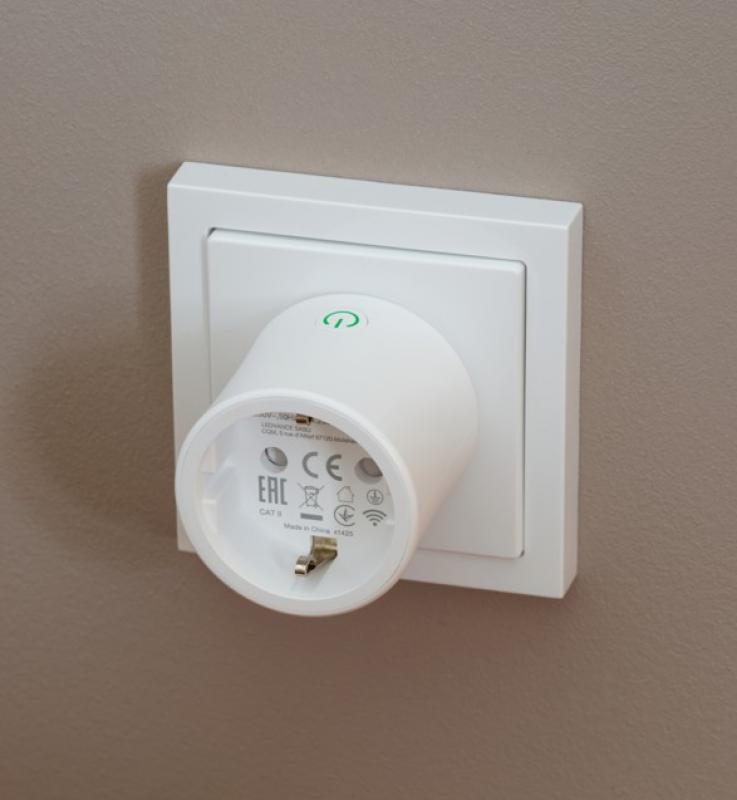 OSRAM SMART+ MATTER Plug EU White Dual Pack Smart Home Steckdose Energiezähler