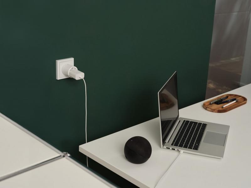 OSRAM SMART+ MATTER Plug EU White Dual Pack Smart Home Steckdose Energiezähler