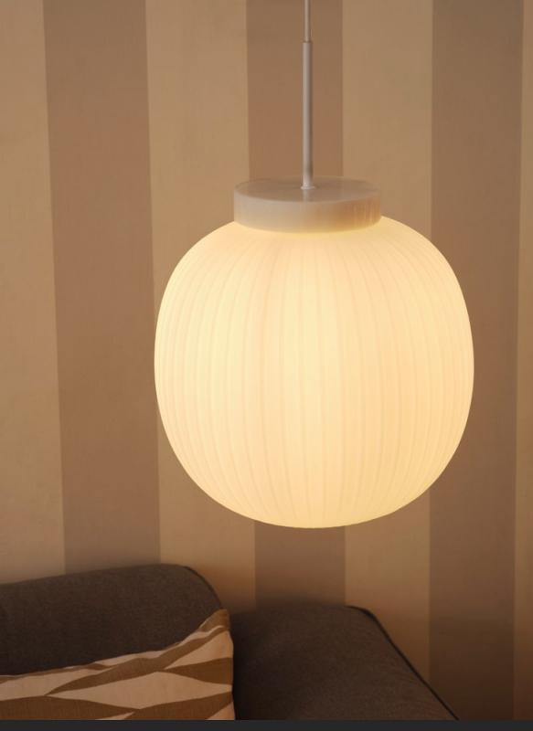OSRAM DECOR GLASS LANTERN MARBLE PENDANT E27 HÄNGELEUCHTE Marmor/Glas