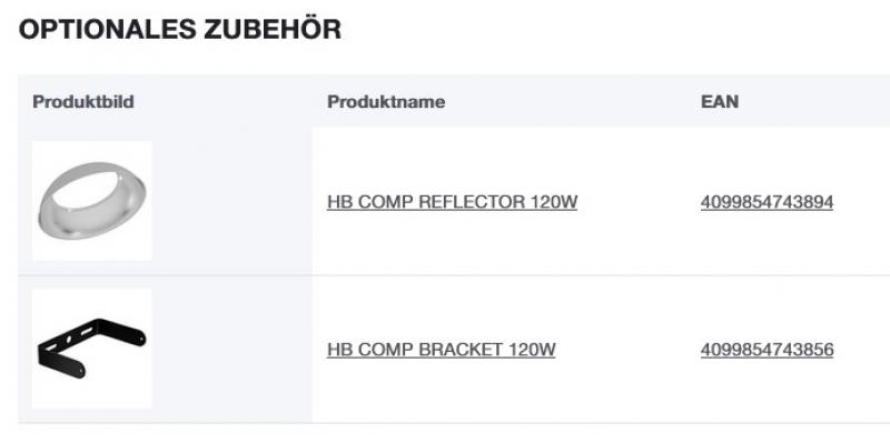 Ledvance LED Hallenleuchte HIGH BAY COMPACT GEN 2 -  HB COMP V 120W ML 8405065 IP65