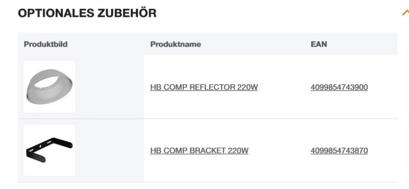 Ledvance LED Hallenleuchte HIGH BAY COMPACT GEN 2 -  HB COMP V 220W ML 8405065 IP65