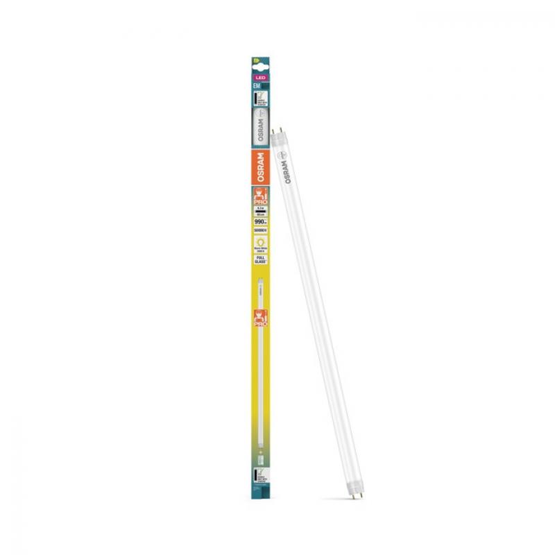 OSRAM LED TUBE T8 18 EM PRO 600 mm 6,3W 830 G13 LED-Röhre 990 lm 3000K Warmweiß für KVG/VVG/ Netzspannung