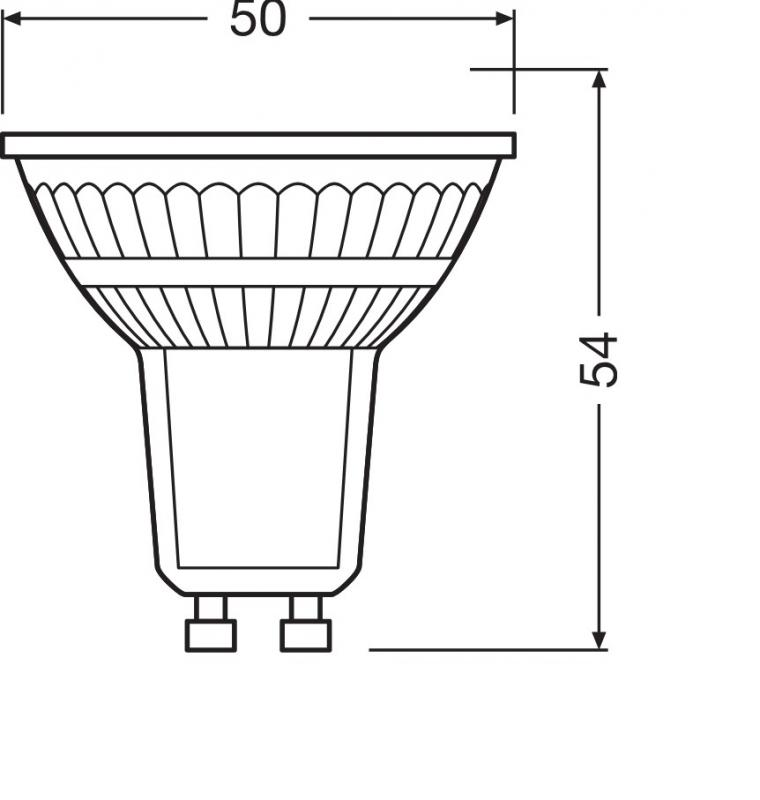 OSRAM GU10 LED Superstar PAR16 4,9W warmweiß 345lm 15° dimmbar – LED Strahler - sehr gute Farbwiedergabe