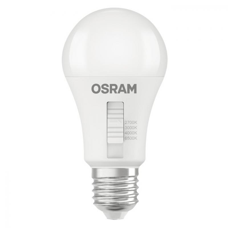 OSRAM LED Classic Lampe A75 dimmbar CCT Select 10.5W E27 Matt 1055 lm 2700K–6500K | Ersatz für 75W