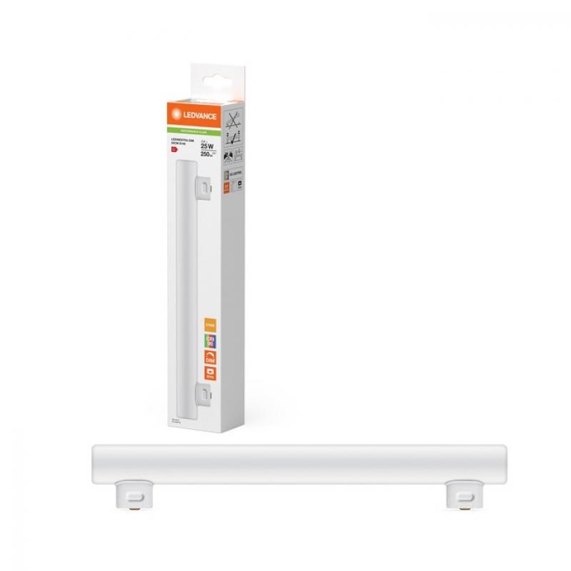 LEDVANCE LEDinestra DIM 30 cm 3W wie 27W 275 lm 2700K warmweiß S14s matt dimmbar