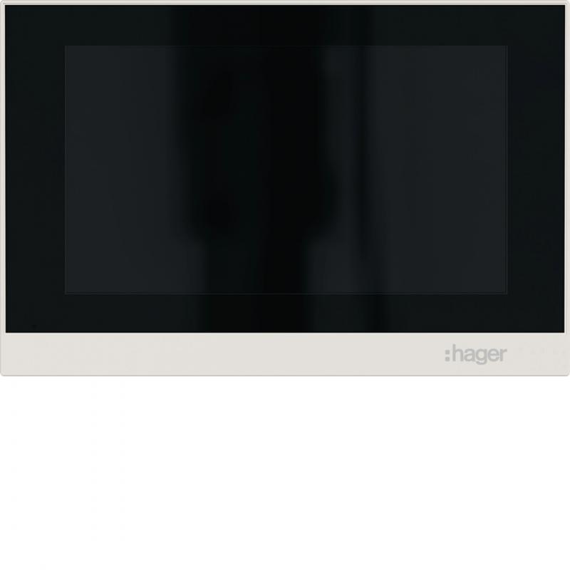 Hager Innenstation video IP intercom view, ws