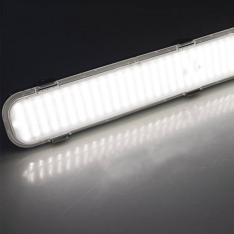 60cm ChiliTec LED Feuchtraumleuchte "HORTA", IP65 HF-Bewegungsmelder, 18W, 1562lm, 4000K