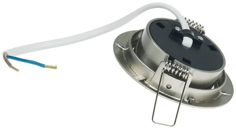 ChiliTec LED-Einbauleuchte "Flat-26" neutralweiß 80x26mm, 3W, 390lm, Edelstahl gebürstet