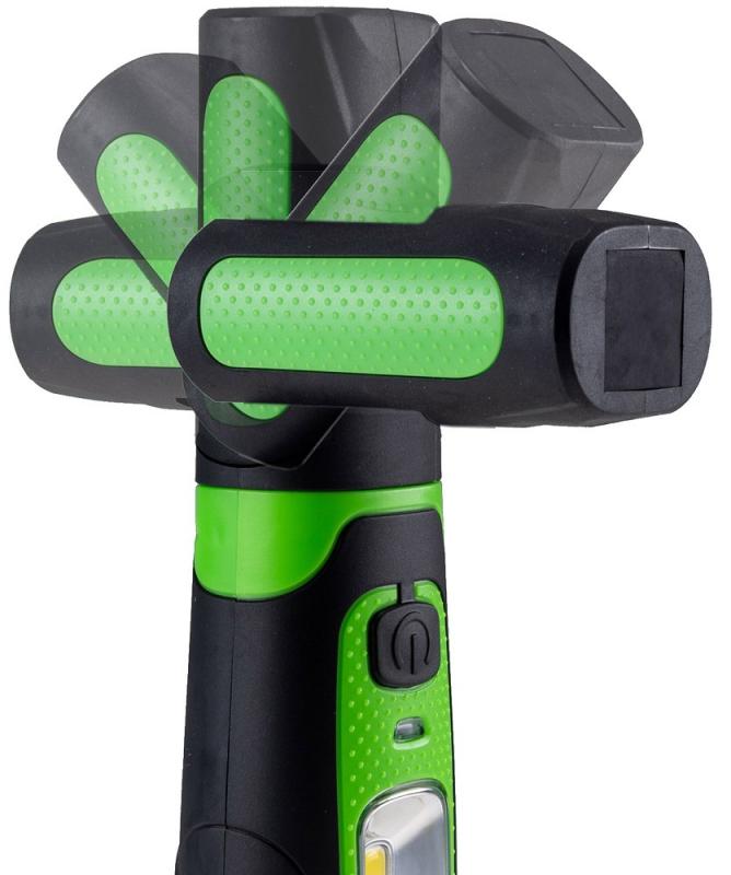 ChiliTec LED Stableuchte mit Akku "FlexiLED 300" Akku, Magnethalter, 3W,IP44