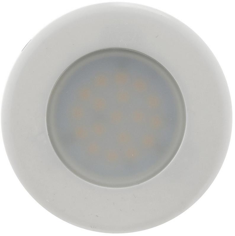 ChiliTec LED-Einbauleuchte "EBL-HV65w", weiß 230V, 2W, 2900K, 230lm, warmweiß