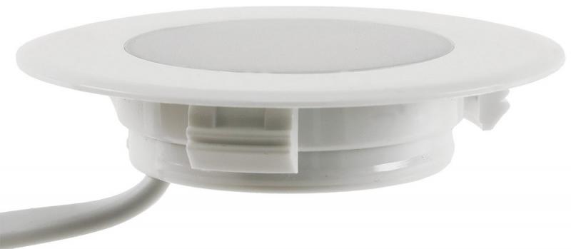 ChiliTec LED-Einbauleuchte "EBL-HV65w", weiß 230V, 2W, 2900K, 230lm, warmweiß
