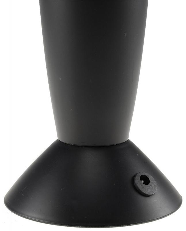 LED Dekoleuchte TORNADO, 37cm Farbwechsel, 5V/ Batterie, Schwarz
