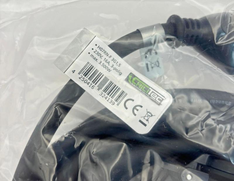 ChiliTec Gartensteckdose für Außen, 3-fach IP44, 5m Zuleitung