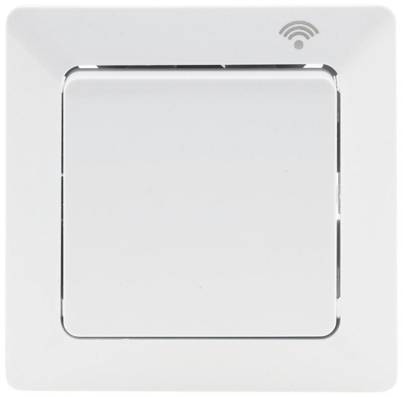 ChiliTec MILOS WiFi Lichtschalter Smart Home 10 A 230 V Weiß matt