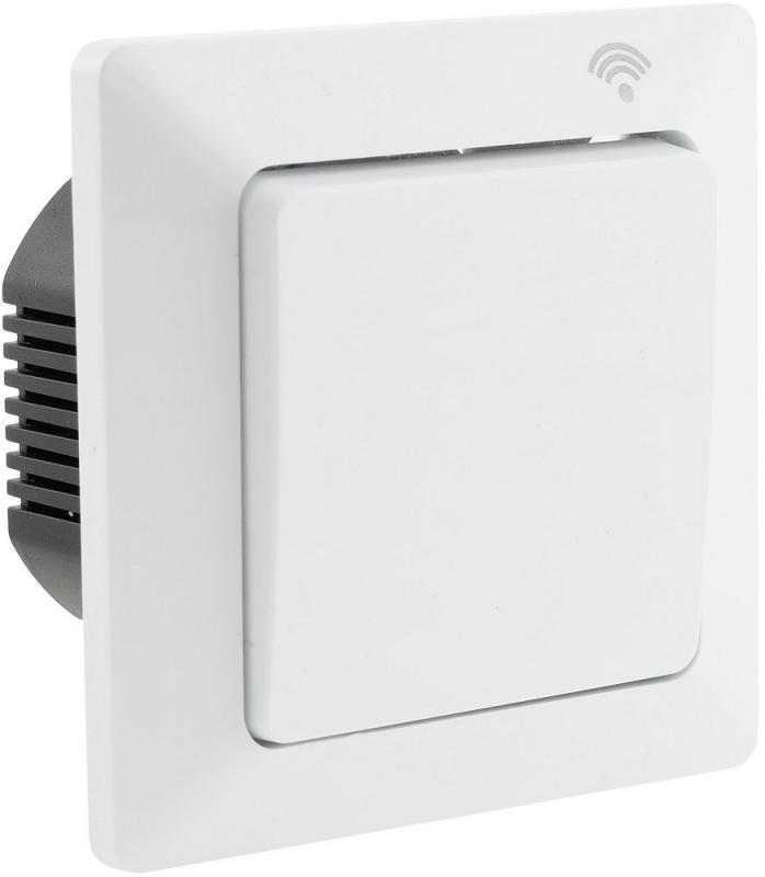 ChiliTec MILOS WiFi Lichtschalter Smart Home 10 A 230 V Weiß matt