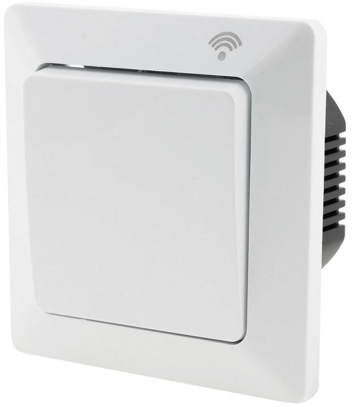 ChiliTec MILOS WiFi Lichtschalter Smart Home 10 A 230 V Weiß matt