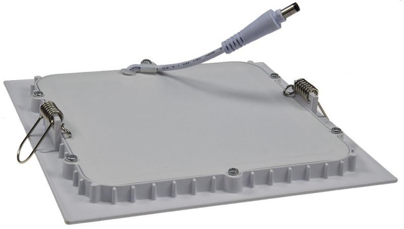 ChiliTec LED Licht-Panel "QCP-17Q", 17x17cm 230V, 12W,1164 Lumen,4200K / neutralweiß