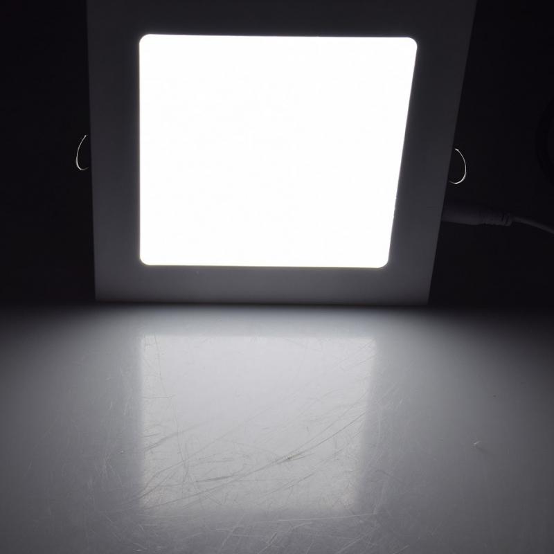 ChiliTec LED Licht-Panel "QCP-22Q", 22,5x22,5cm 230V, 18W, 1650 Lumen,4200K /neutralweiß