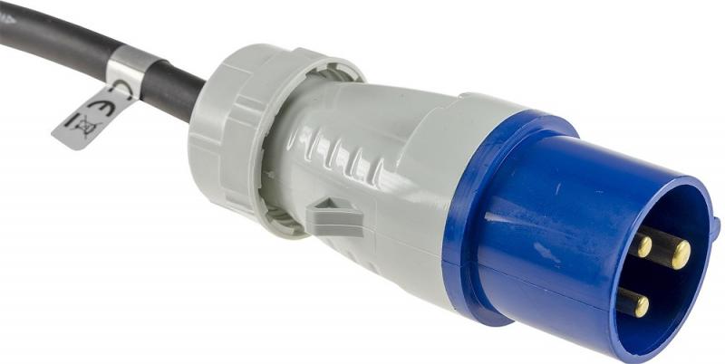 ChiliTec CEE auf Schutzkontakt-Kupplung 0,35m 230V, Adapter für Wohnwagen, Camping