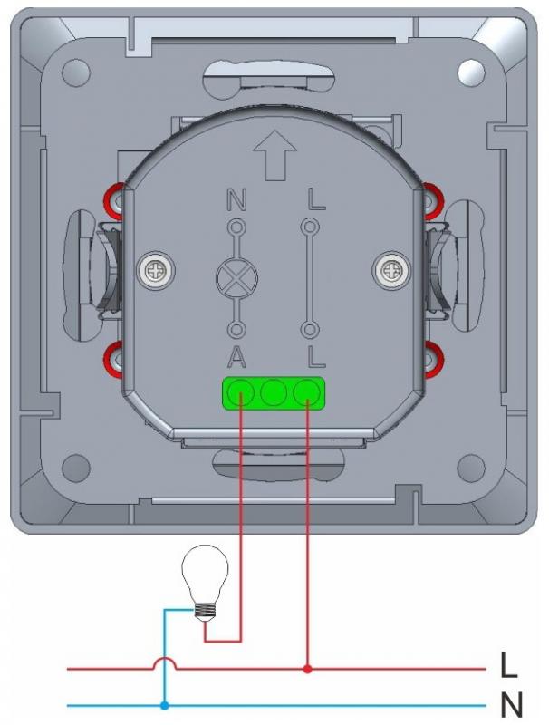 ChiliTec DELPHI 23010 Bewegungsmelder 160°, Silber, 250 V, LED-geeignet, Unterputz, 2-Draht