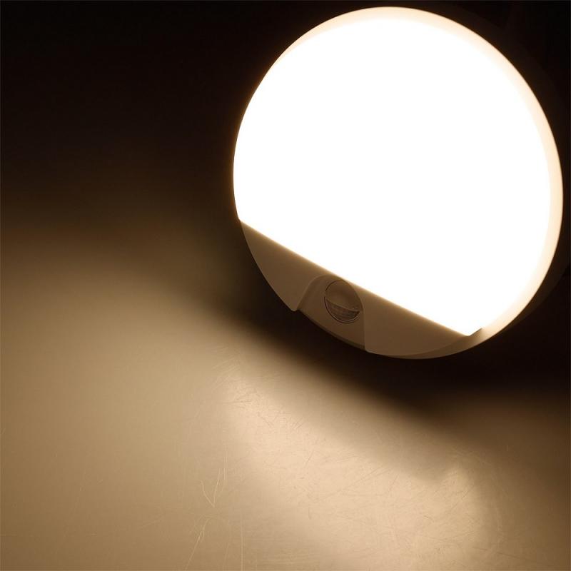 ChiliTec LED Wandleuchte "PAYAR" IP54, 3000K 15W, 1520lm, 140° Bewegungsmelder