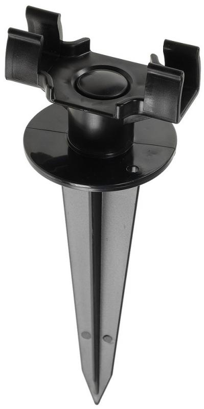 ChiliTec Gartensteckdose für Außen, IP44, 3-fach Einzelsteckdosen, 5+2,5+2,5m