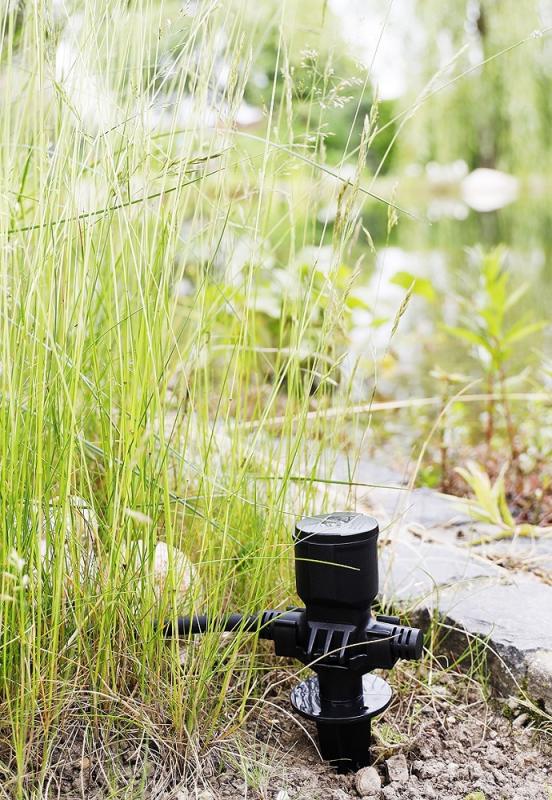 ChiliTec Gartensteckdose für Außen, IP44, 3-fach Einzelsteckdosen, 5+2,5+2,5m
