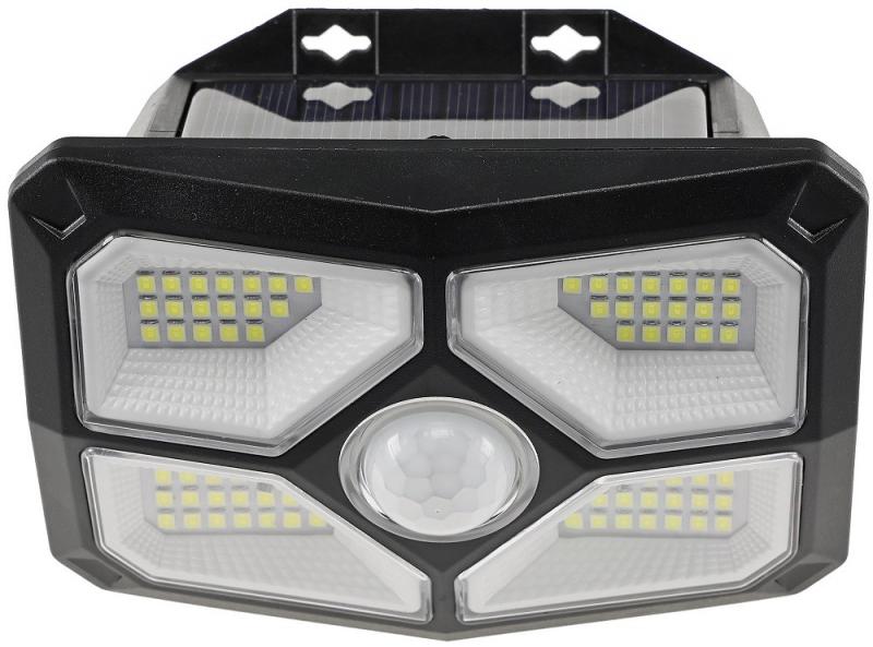 ChiliTec LED Solar Wandleuchte "SWL 722" PIR Bewegungsmelder, 72 LEDs, IP65