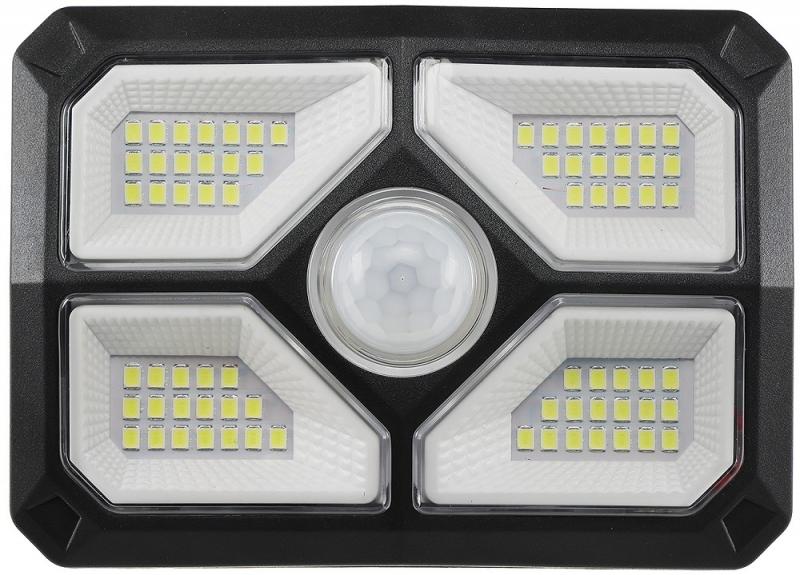 ChiliTec LED Solar Wandleuchte "SWL 722" PIR Bewegungsmelder, 72 LEDs, IP65