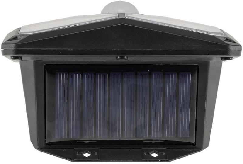 ChiliTec LED Solar Wandleuchte "SWL 722" PIR Bewegungsmelder, 72 LEDs, IP65