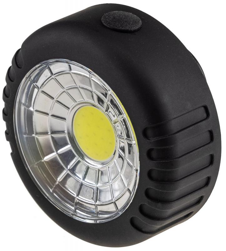 ChiliTec LED Arbeitsleuchte mit Magnet "COB 100" 3x AAA Batterie, Haken, 75x35mm, 6000k