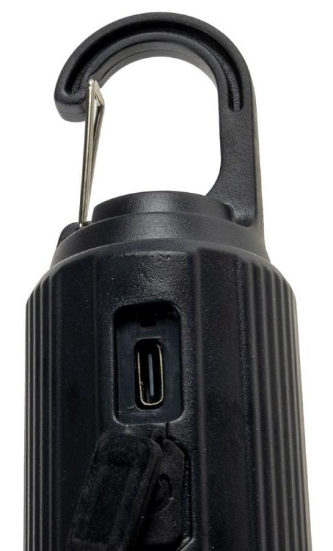 ChiliTec LED Glühlampe mit Akku "CT-KL3", dimmbar mit Haken / Karabiner, 3000k / Warmweiß
