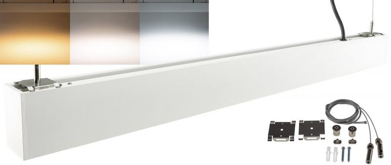 ChiliTec LED Hängeleuchte "CT-OL CCT 120" 230V, 120cm, 30W, CCT 3000-6000k