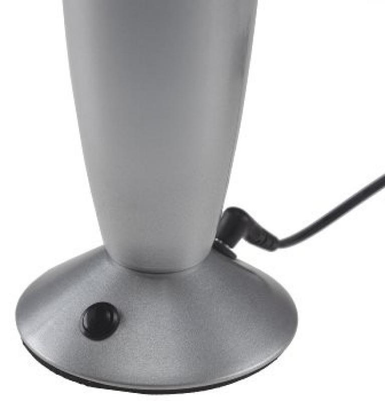 ChiliTec Lavalampe "CTL Funky-Si LED" 34cm RGB Wasser & Wachs: Klar, Body: Silber