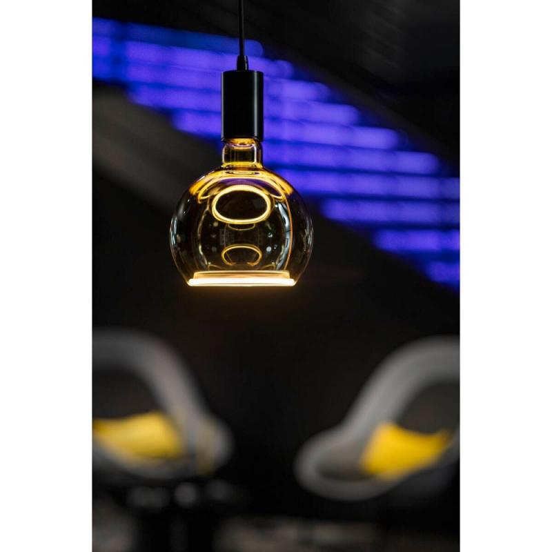 SLV 1008163 LED Floating Globe 150, LED-Leuchtmittel, smokey black, E27, PHASE, 6 W, 1900 K