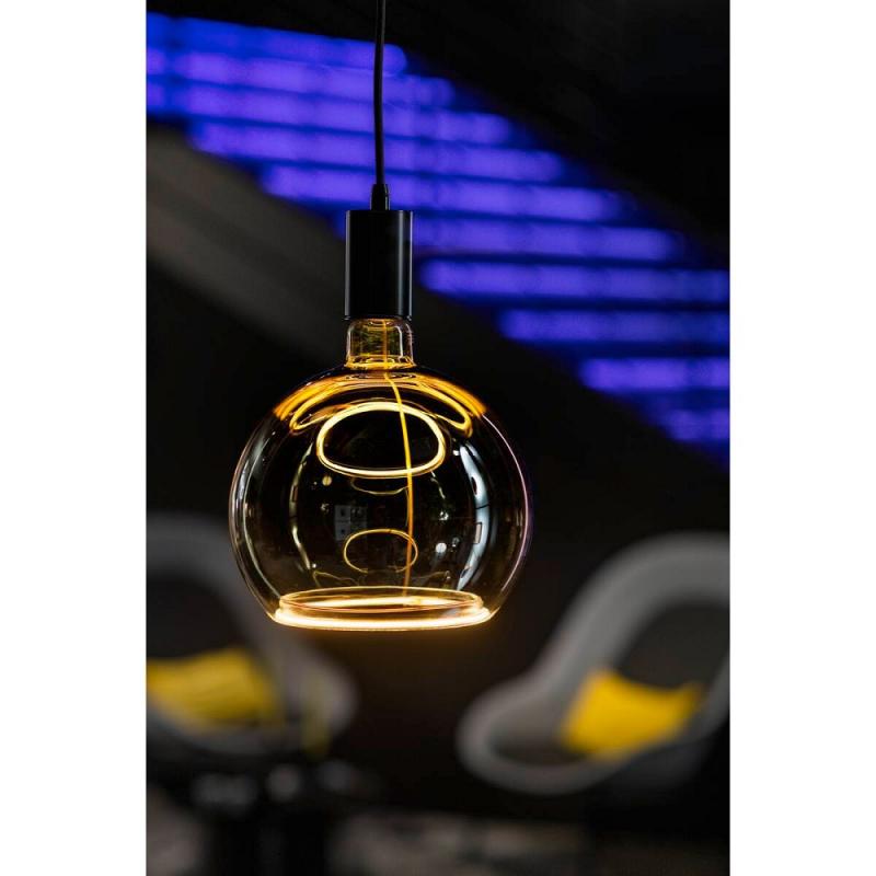 SLV 1008164 LED Floating Globe 200, LED-Leuchtmittel, smokey black, E27, PHASE, 6 W, 1900 K
