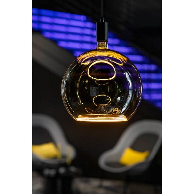 SLV 1008165 LED Floating Globe 300, LED-Leuchtmittel, smokey black, E27, PHASE, 8 W, 1900 K