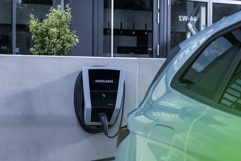Heidelberg AMPERFIED connect.solar Wallbox 11 kW mit 7,5 m Typ-2-Ladekabel – PV-Überschussladen