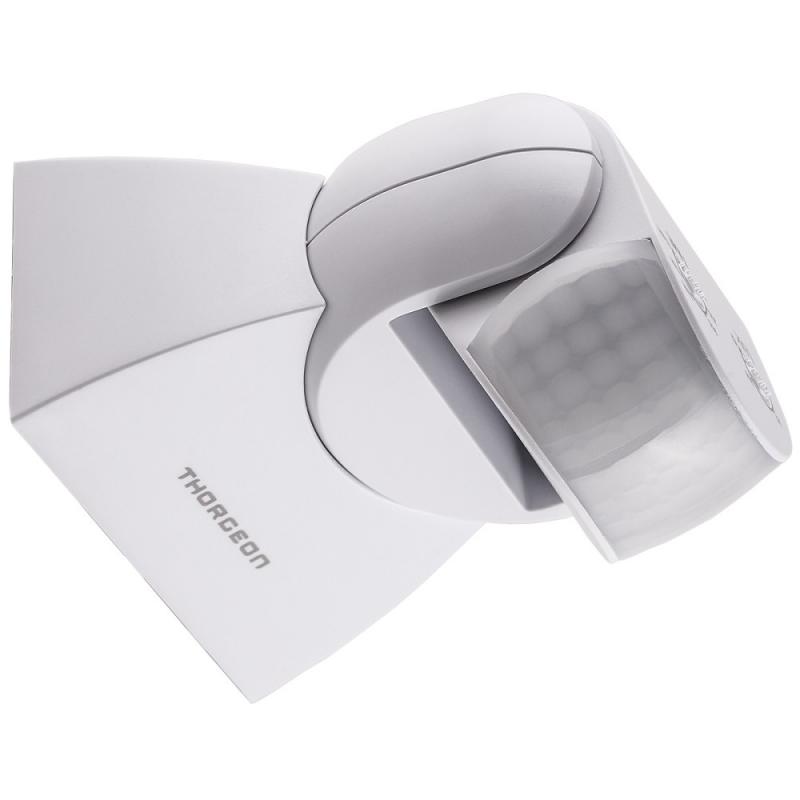 THORGEON PIR Bewegungsmelder 180° 12m IP65 1200W LED 300W Weiß Außenbereich